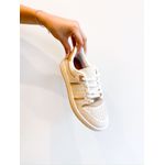Tenis Kiara CREME,BEGE