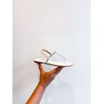 Rasteirinha Olivia OFF WHITE