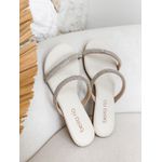 Rasteirinha Yara OFF WHITE