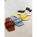 Rasteirinha Lyra AMARELO MANTEIGA 