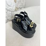 Sandalia Nicole PRETO VERNIZ