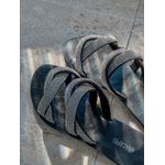 Rasteirinha Crystal PRETO GLITTER