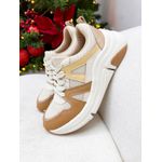 Tenis Lola BEGE,MANTEIGA