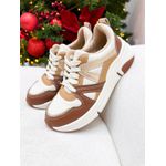 Tenis Lola CARAMELO,DOURADO 