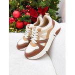 Tenis Lola CARAMELO,DOURADO 