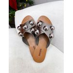 Rasteirinha Lola CHUMBO METALIZADO