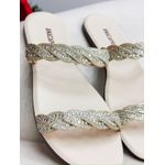 Rasteirinha Mya OFF WHITE