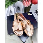 Rasteirinha Gabrielle ROSE METALIZADO