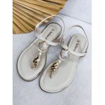 Rasteirinha Isa OFF WHITE