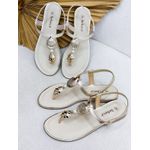 Rasteirinha Isa OFF WHITE