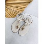 Rasteirinha Isa OFF WHITE