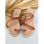 Rasteirinha Brendha MARROM