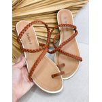 Rasteirinha Brendha MARROM