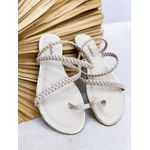 Rasteirinha Brendha OFF WHITE