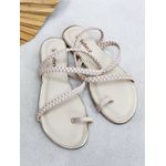 Rasteirinha Brendha OFF WHITE