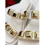 Flat Lika OFF/DOURADO