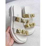 Flat Lika OFF/DOURADO