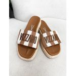 Flat Yani CARAMELO LISTRADO 