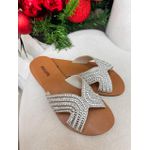 Rasteirinha Tiffany PRATA