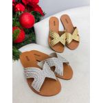 Rasteirinha Tiffany DOURADO