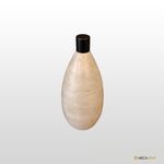 ADORNO CERAMICA COM MADEIRA 
