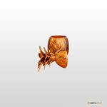 POTE ABACAXI DOURADO