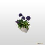 VASO COM FLORES