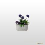 VASO COM FLORES