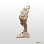 Cabeça Africana Decorativo