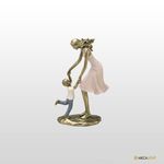 Escultura Mae e Filho 