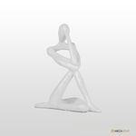 ESCULTURA MARMORE BRANCO