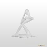 ESCULTURA MARMORE BRANCO