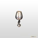 TACA VIDRO DECORATIVO