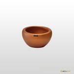 Cachepot em cerâmica cobre Carolina Heveroth
