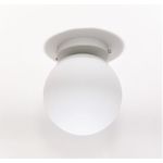 Arandela Luminária de Parede Plafon Jabuticaba-Alamin-LE23/1G-Branco