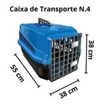 Kit Casinha Caixa De Transporte E Sanitário Pet Dog N4 Mec