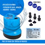 Bomba Bombinha Fonte Aquário Eletrobomba Submersível 4500l/h