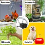 Kit 10 Bomba Bombinha Motor Para Fonte Água Aquário Bivolt