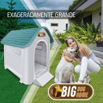 Casinha Big Doghome Tamanho 8 + Comedouro de BRINDE