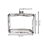 VIDRO BRAD 100ML REC 15 GPI TRANSPARENTE