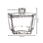 VIDRO STAR 290ML R 28/410 TRANSPARENTE