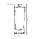 VIDRO DUBAI 50ML REC 15 GPI TRANSPARENTE