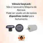 VALVULA REC.15 EASY LOCK DOURADA