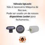 VALVULA RECRAVE 15 UP LOCK DOURADA FIO SUP. MTZ-2094 FEA 