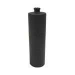 VIDRO CILINDRICO 100ML REC 15 PRETO FOSCO