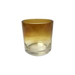COPO DE VELA 265ML/200GRS DEGRADE AMBAR 