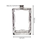 VIDRO VETRO 100ML REC.15/GPI TRANSPARENTE
