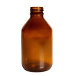 FRASCO 120ML R.24/400 AMBAR 