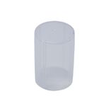 SOBRETAMPA CILINDRICA B.15 PP TRANSPARENTE