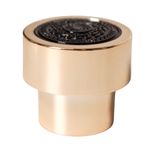 SOBRETAMPA DIPLOMATA UP LOCK PRETO/DOURADO MTZ-2174
